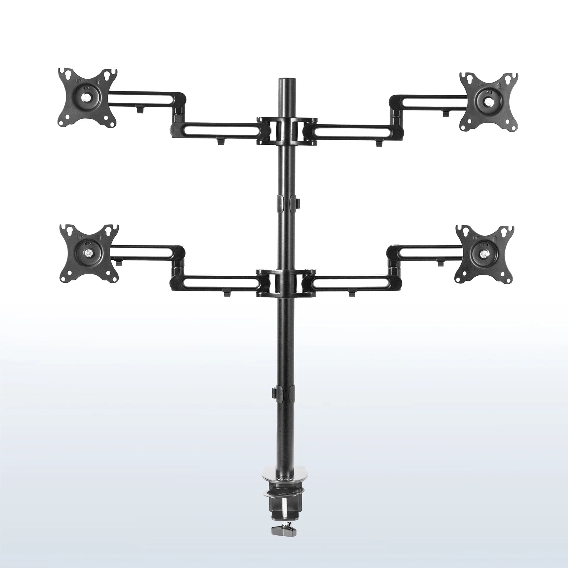 VIVO Quad Monitor Desk Mount - 17” to 32” Screens — Quad Monitor Desk Mount - 17” to 32” Screens — Product view