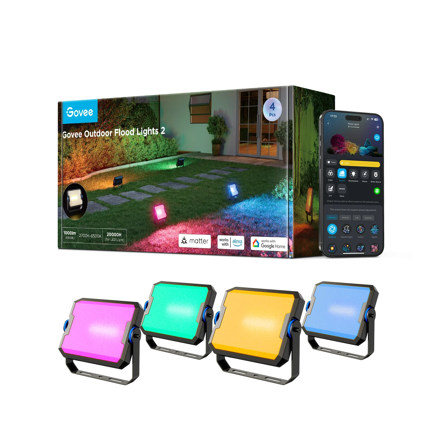 Govee Outdoor Flood Lights 2