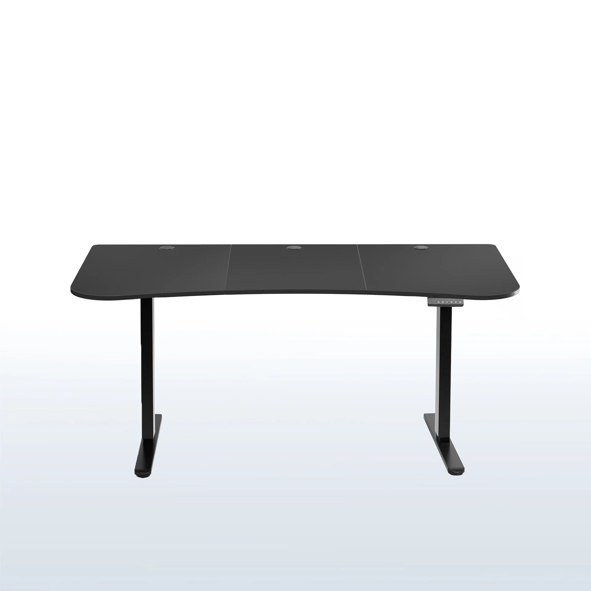 E2 Series - 63" x 32" Dual Motor Electric Desk with Push Button Memory Controller