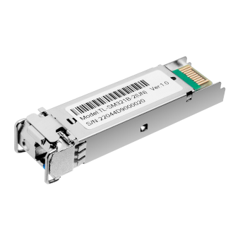 Omada Gigabit Single-Mode WDM Bi-Directional SFP Module, LC Connector, SM321B-2