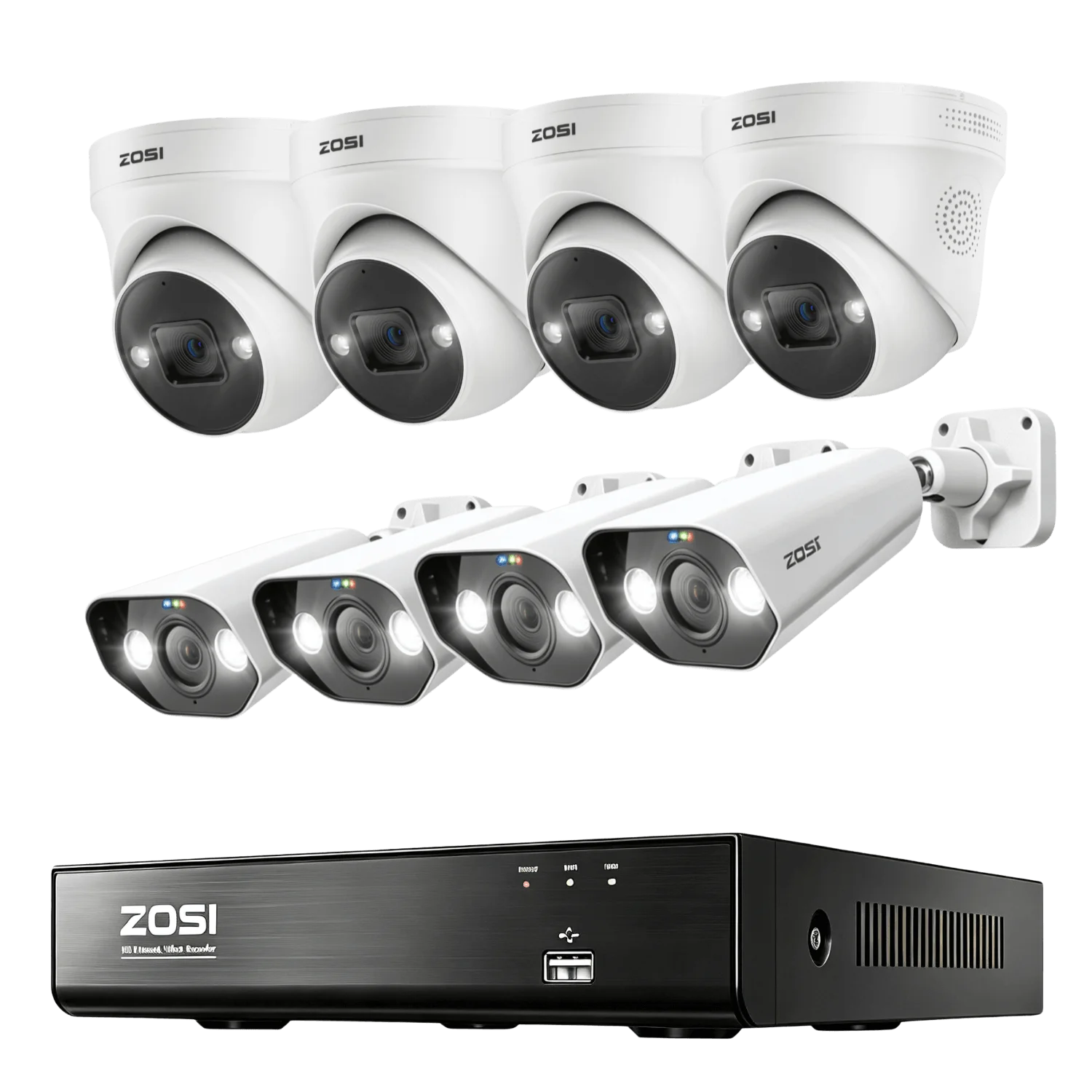 Security systems product — 88N2-1828W4-US+4PC-2258W-C
