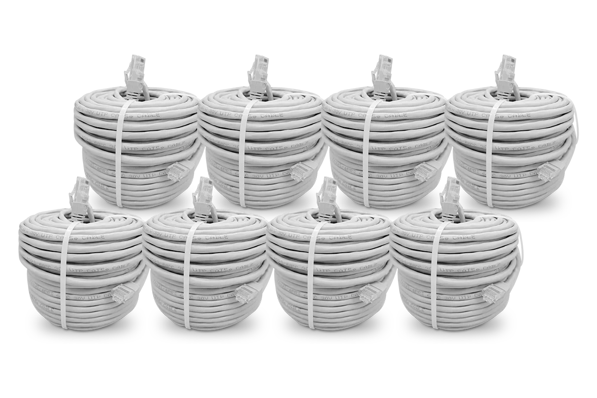 Cat5e Network Ethernet Cable for IP Security Cameras (UL-Rated)
