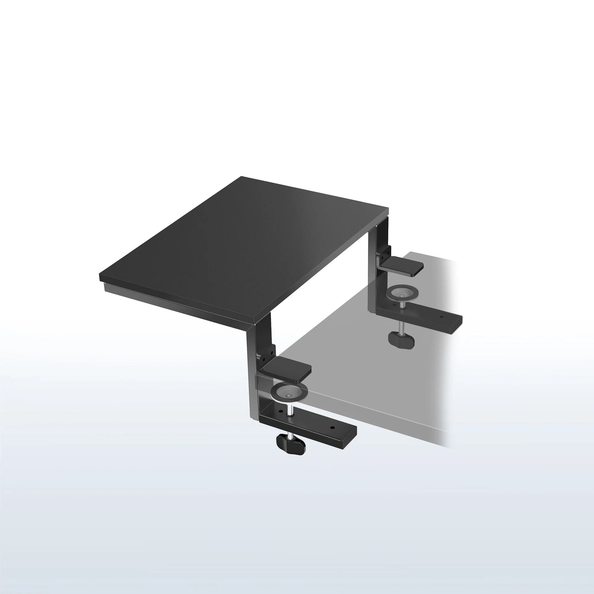 Clamp-on Versatile Desktop Shelf Riser