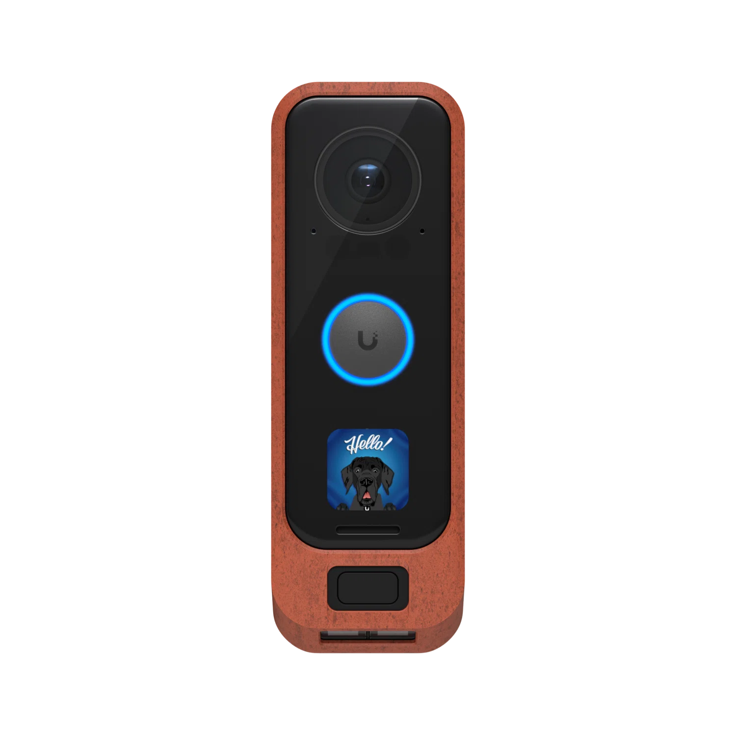 G4 Doorbell Pro Cover — Installation example — host equipment sold separately