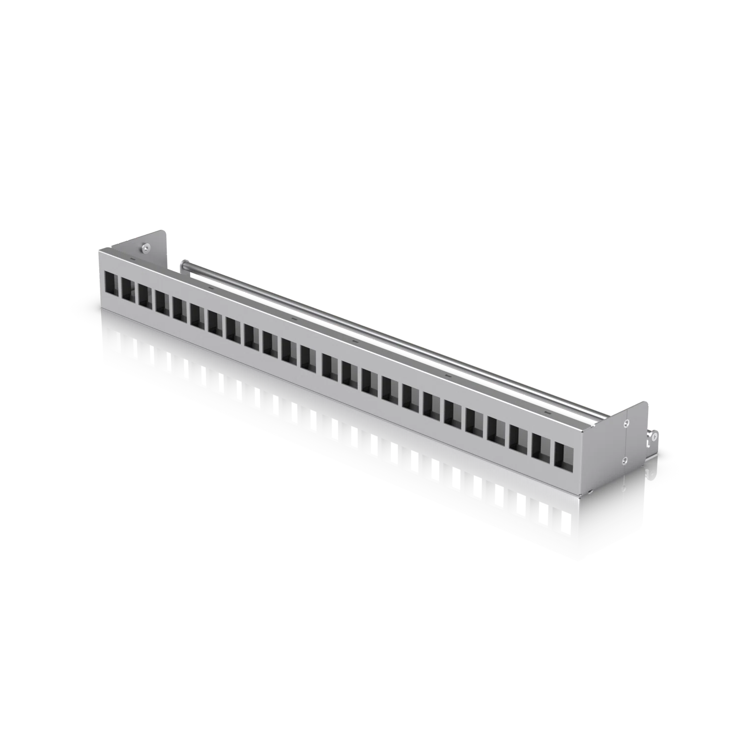 24-Port Blank Keystone Patch Panel