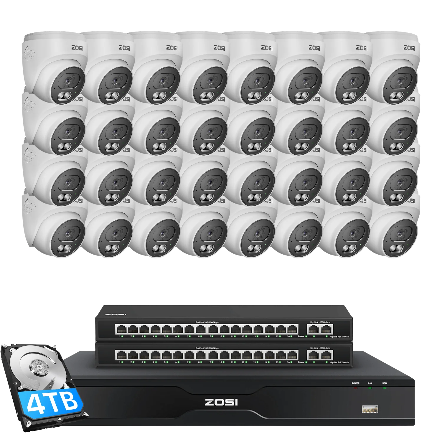 Security systems product — 328D4-2208W32-US-V1-SPG1616