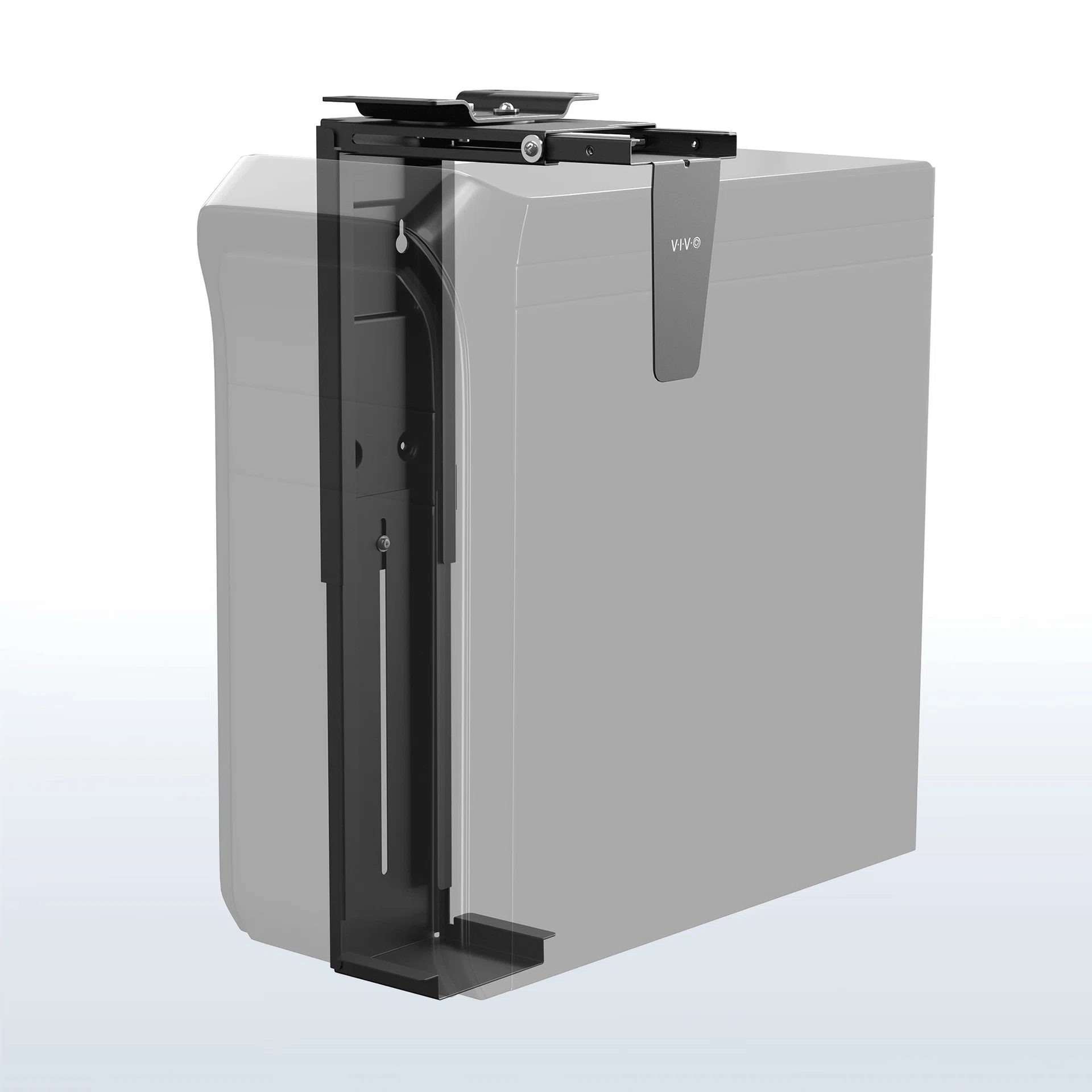 Under Desk and Wall Large PC Mount