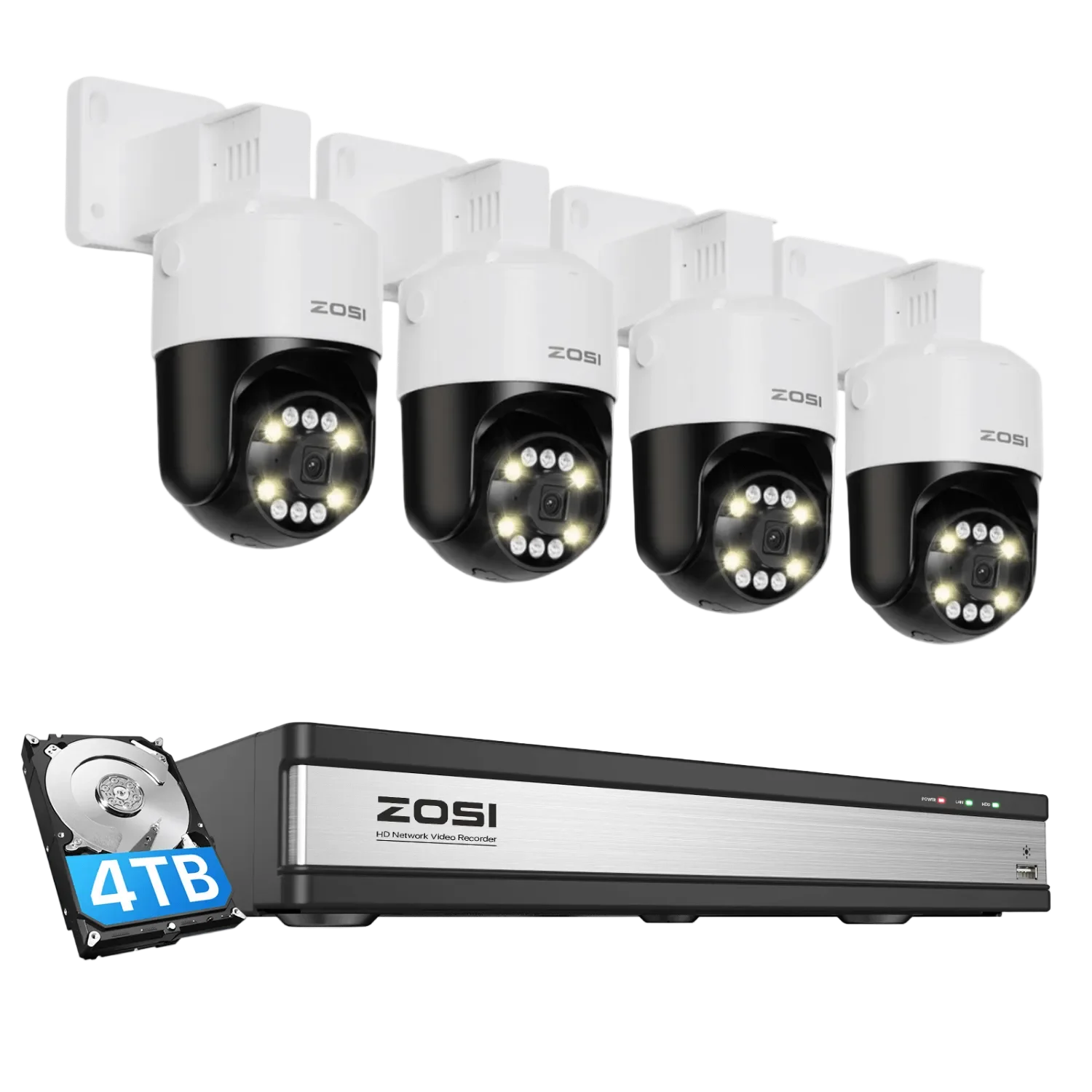 Security systems product — 168K4-2968W4-US+SP-XC-3004-W-5E