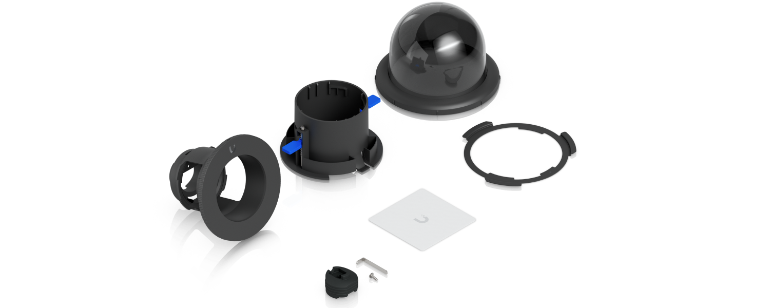 G5 PTZ In-Ceiling Mount — Included hardware