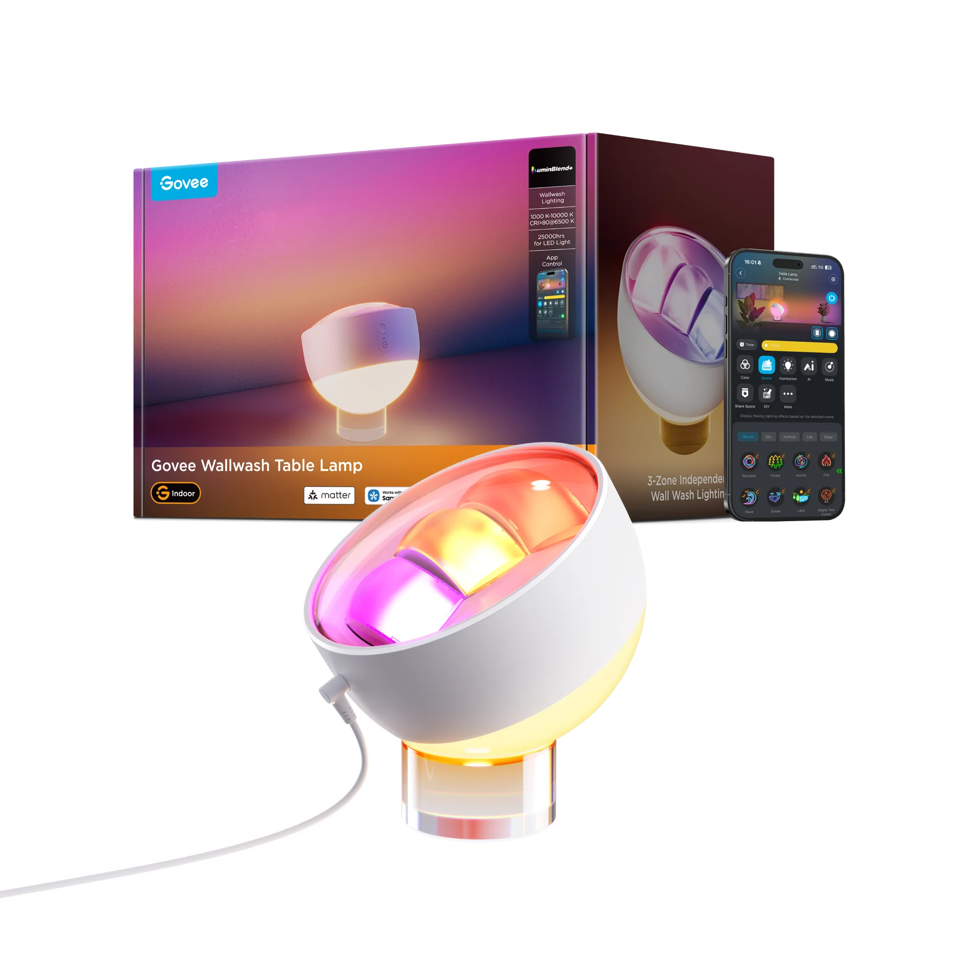 Govee Wallwash Table Lamp