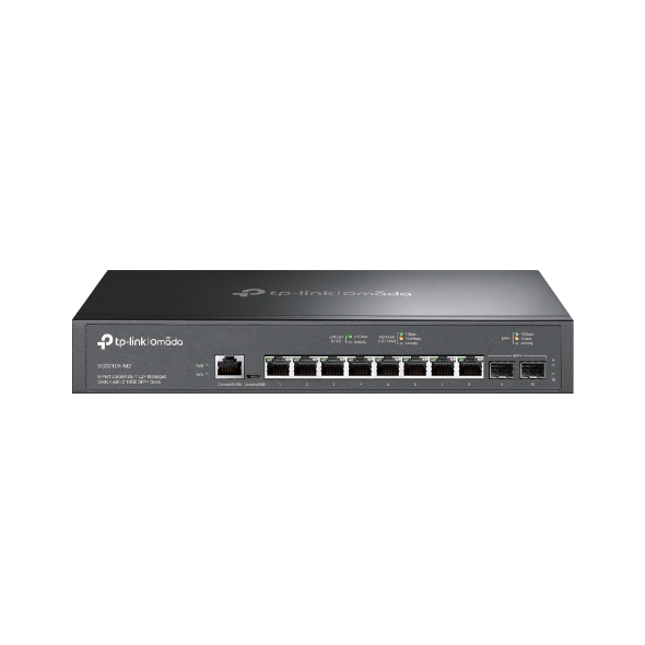 Omada 8-Port 2.5G L2+ Managed Switch with 2x 10GE SFP+ Slots, SG3210X-M2