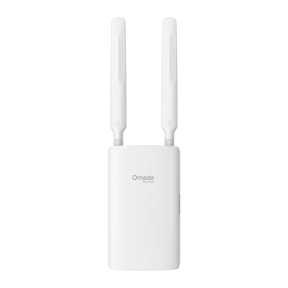 Omada 4G+ Cat6 AX3000 Dual Band Wi-Fi 6 Outdoor/Indoor Gateway, ER703WP-4G-Outdoor