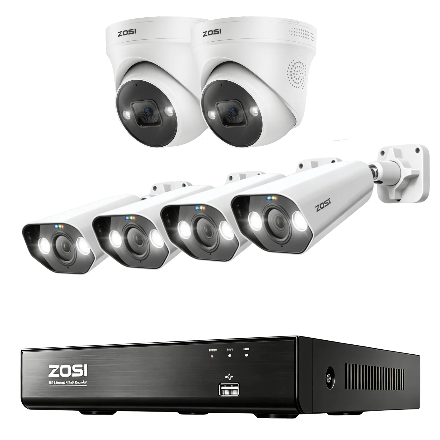 Security systems product — 88N2-1828W4-US+2PC-2258W-C