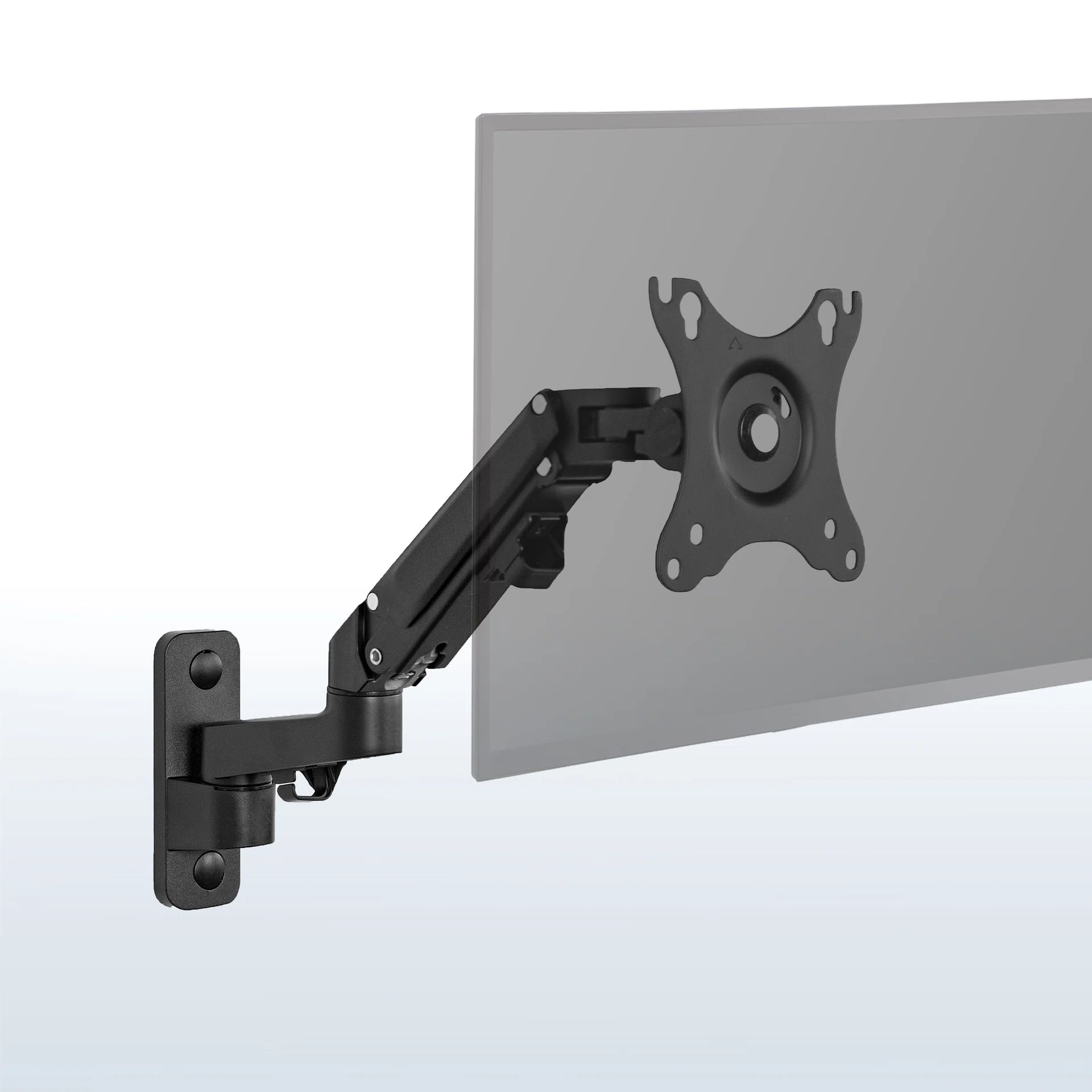 VIVO Premium Aluminum Single Monitor Wall Mount - 17" to 32" Screens — Premium Aluminum Single Monitor Wall Mount - 17" to 32" Screens — Product view