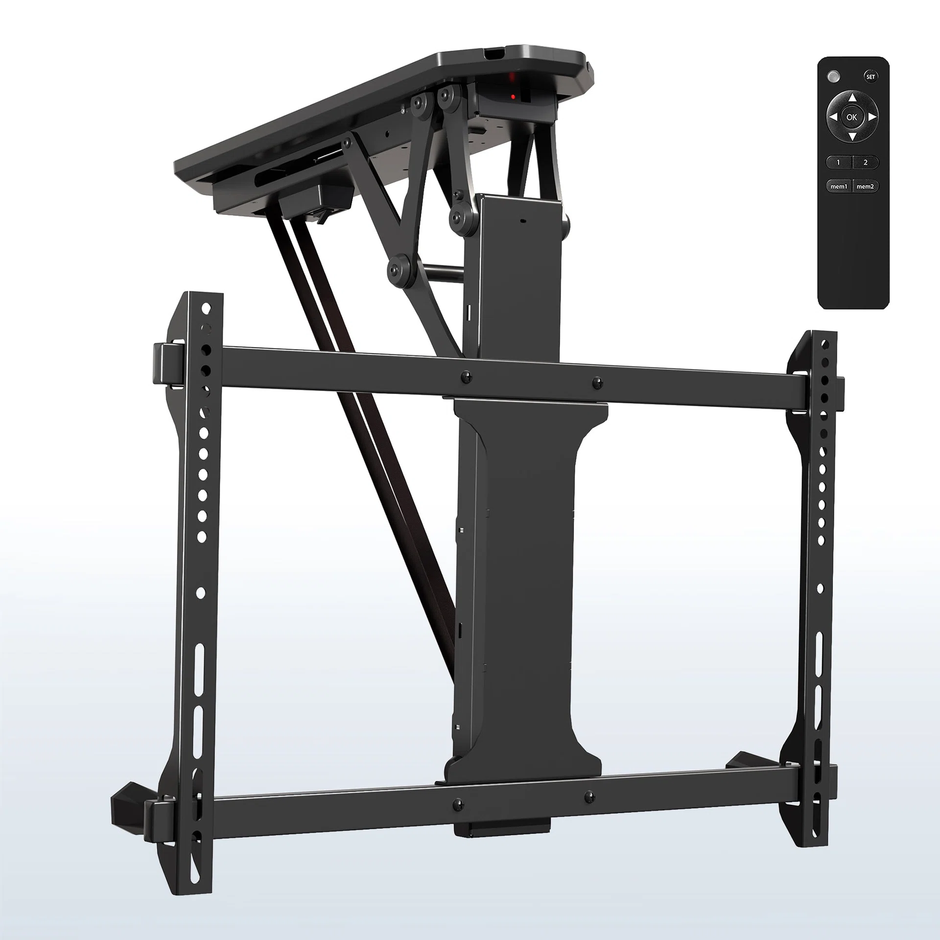 Electric Flip Down Ceiling TV Mount - 32” to 70” Screens