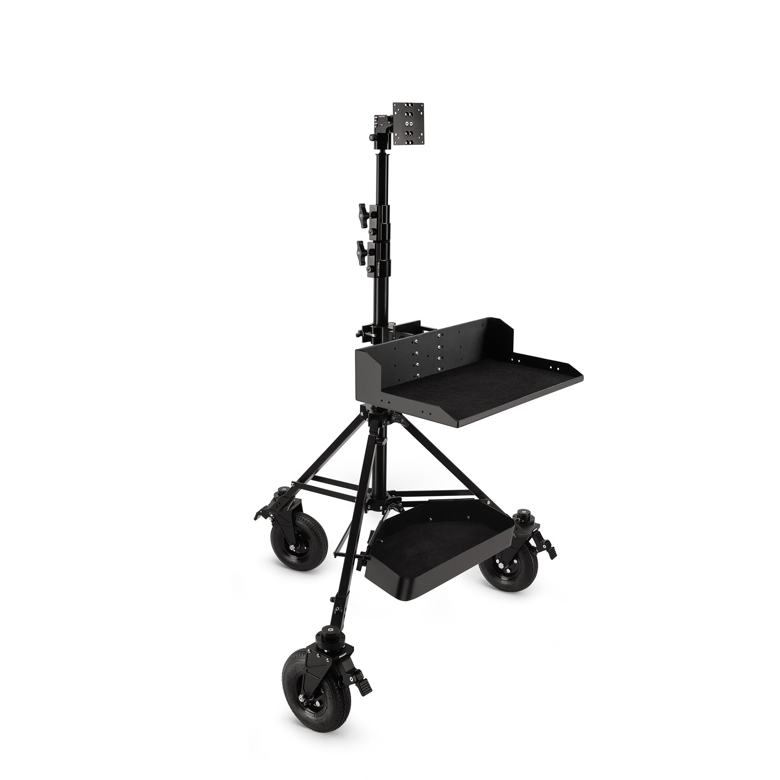 Alpha Mobile Workstation: Stand, Laptop & Accessory Tray, VESA Monitor Mount