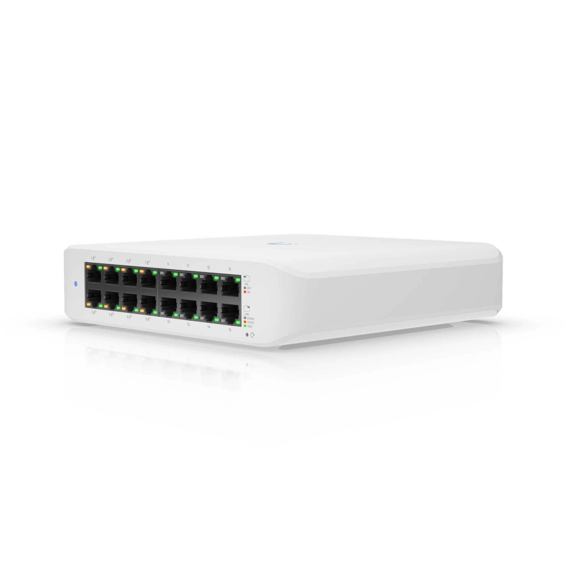 Ubiquiti Switch Lite 16 PoE — UBNT-USW-LITE-16-POE: official exact-model product view