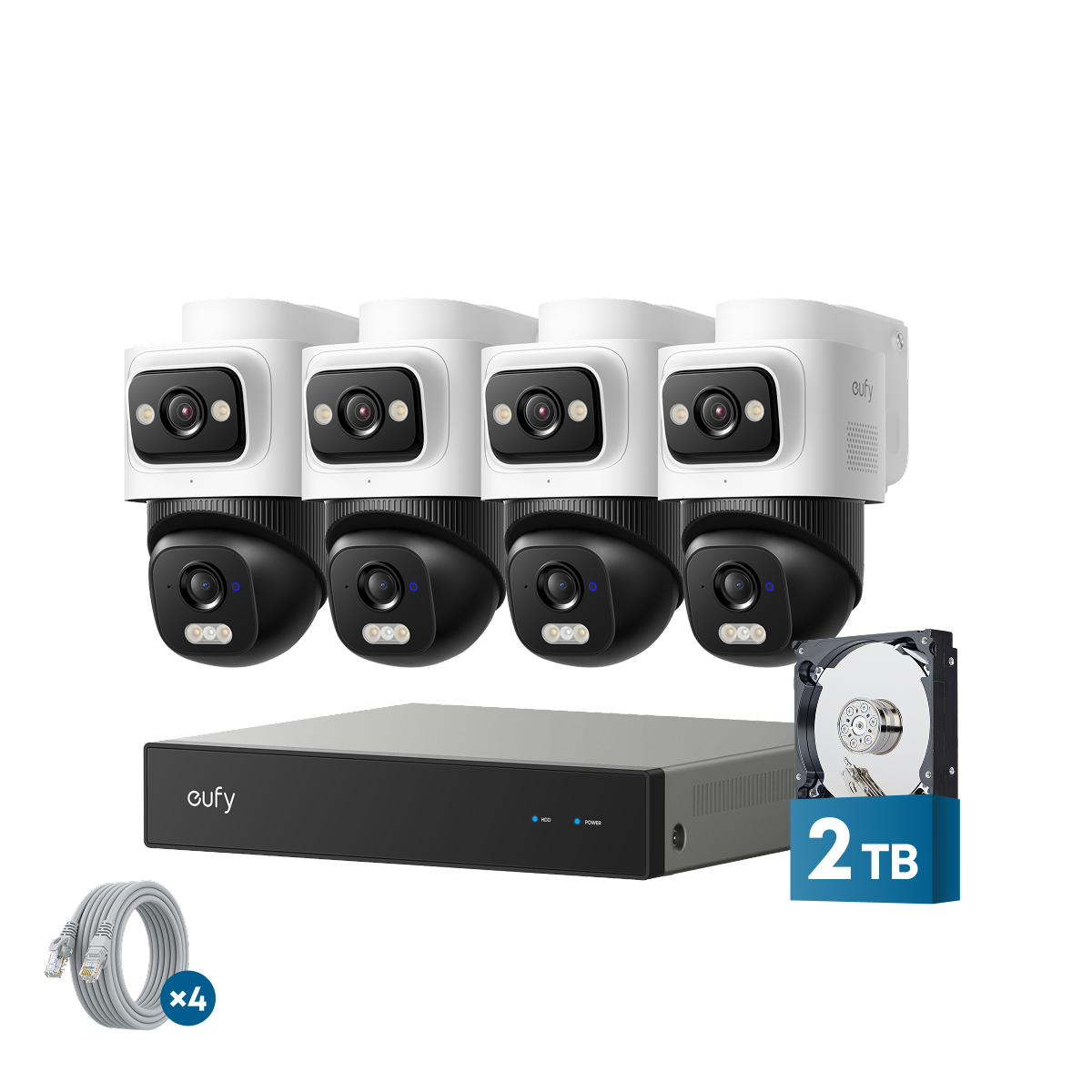 eufy Security NVR System E50-4-Cam Kit: product detail 1