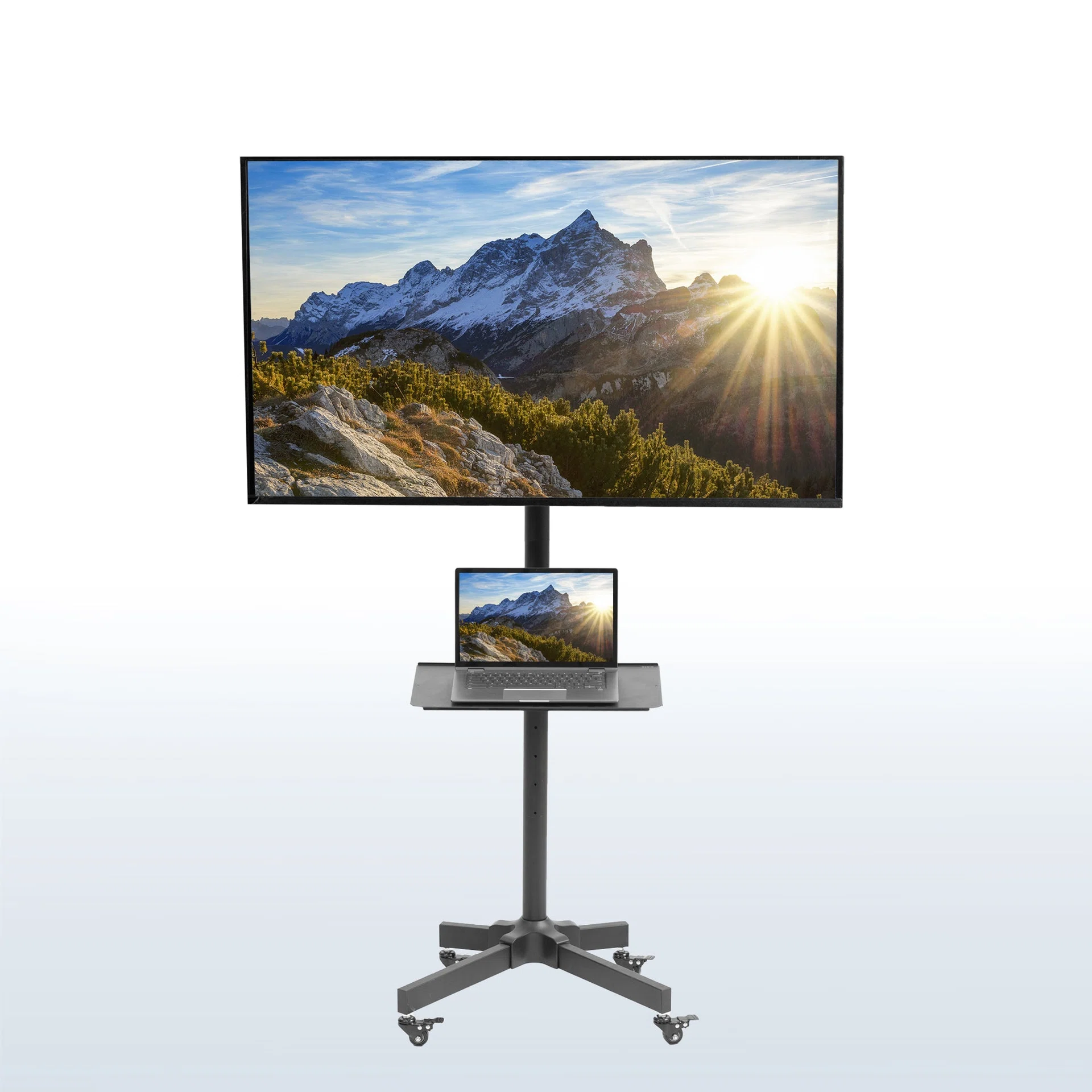 Mobile TV Cart - 13" to 60" Screens