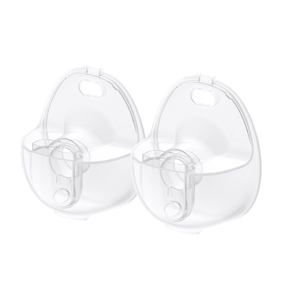 eufy Milk Container (2-Pack) for Wearable Breast Pump E20/S1/S1 Pro