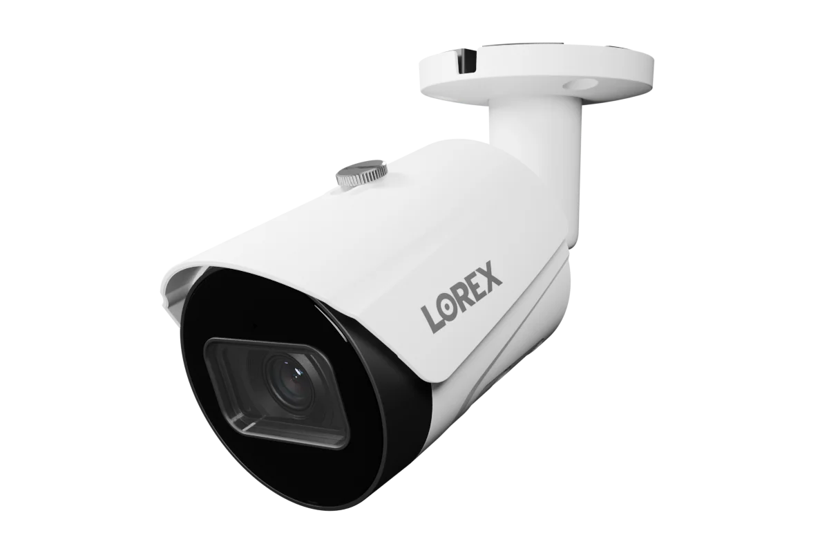 Lorex A4 IP Wired Bullet Security White Camera with Listen-In Audio and Smart Motion Detection - Amazon