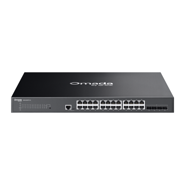 Omada Access Pro 24-Port 2.5G and 4-Port 10GE SFP+ Switch with 24-Port PoE++, SG3428XPP-M2 V2