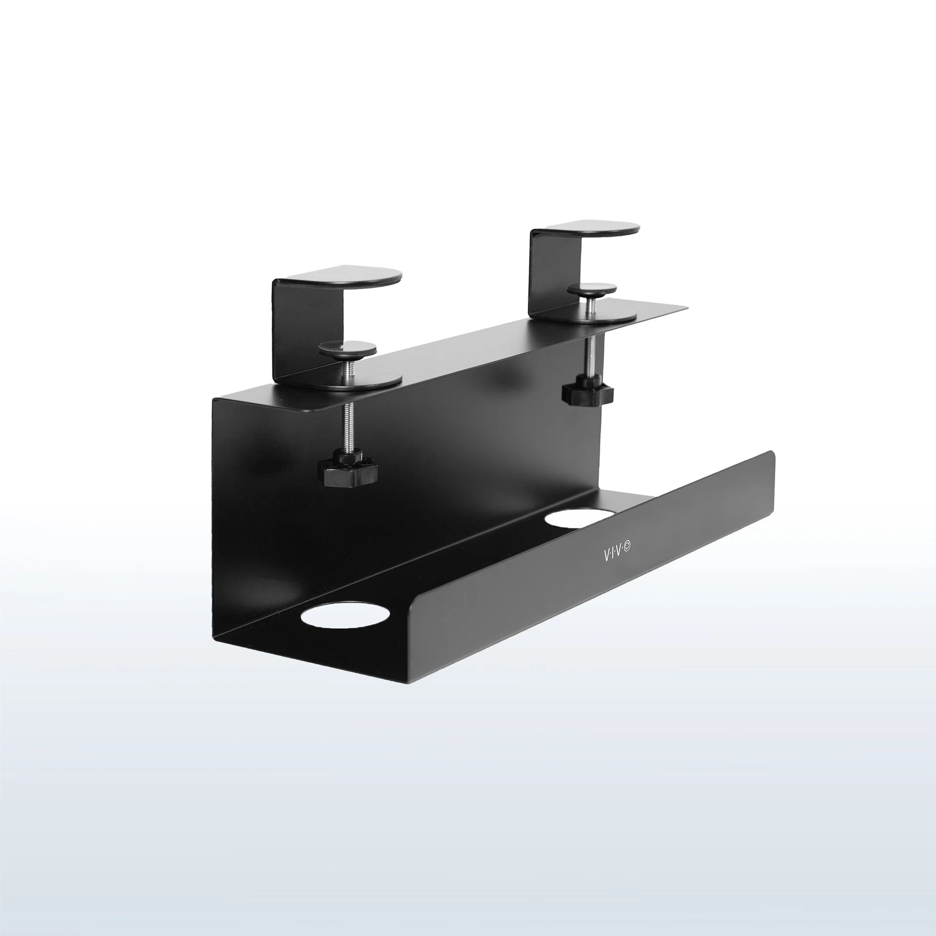 VIVO Clamp-on Cable Management Tray — 1-Pack — Product view