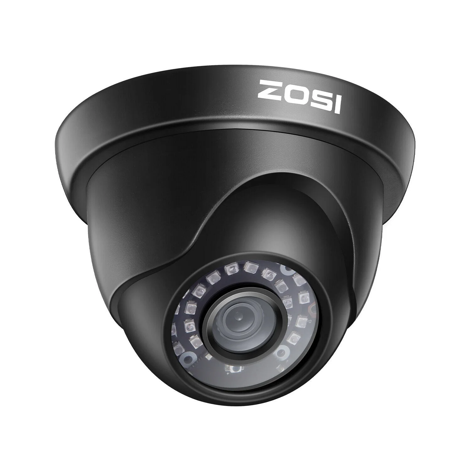C419 2MP TVI/CVI/AHD/CVBS Dome CCTV Camera (ZG4192C) — Black