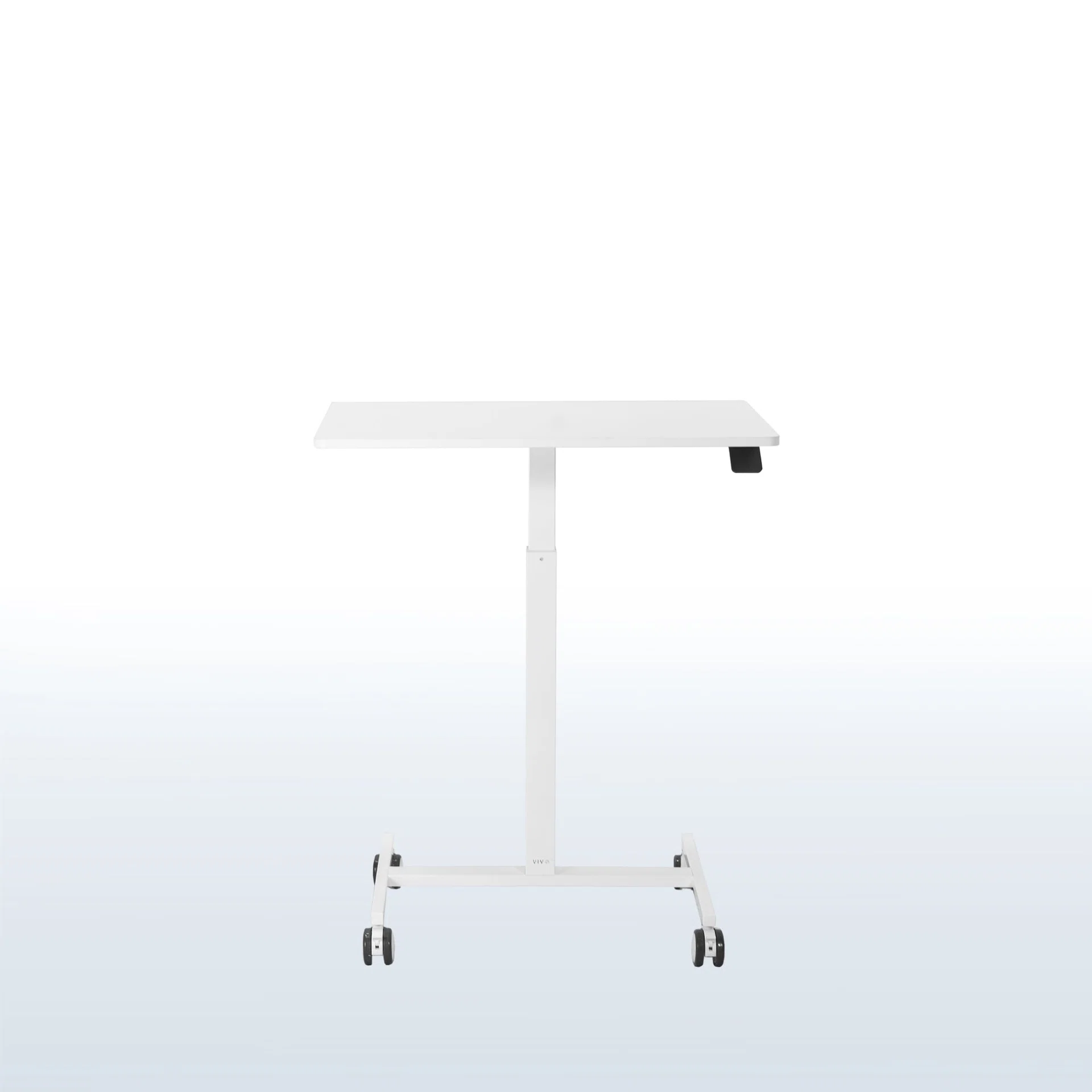 White 28" Pneumatic Mobile Workstation