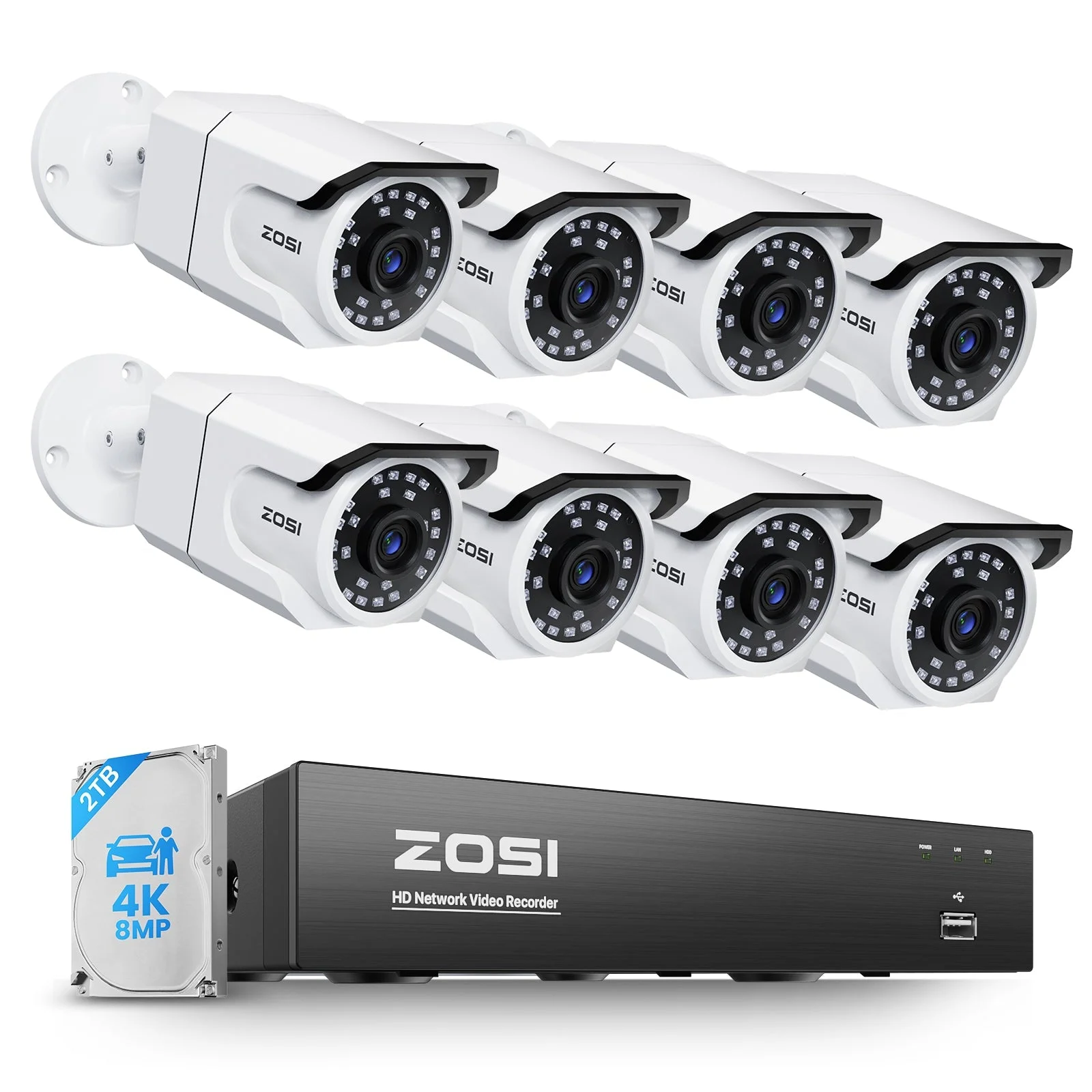 Security systems product — 8HN-1058W8-20-US