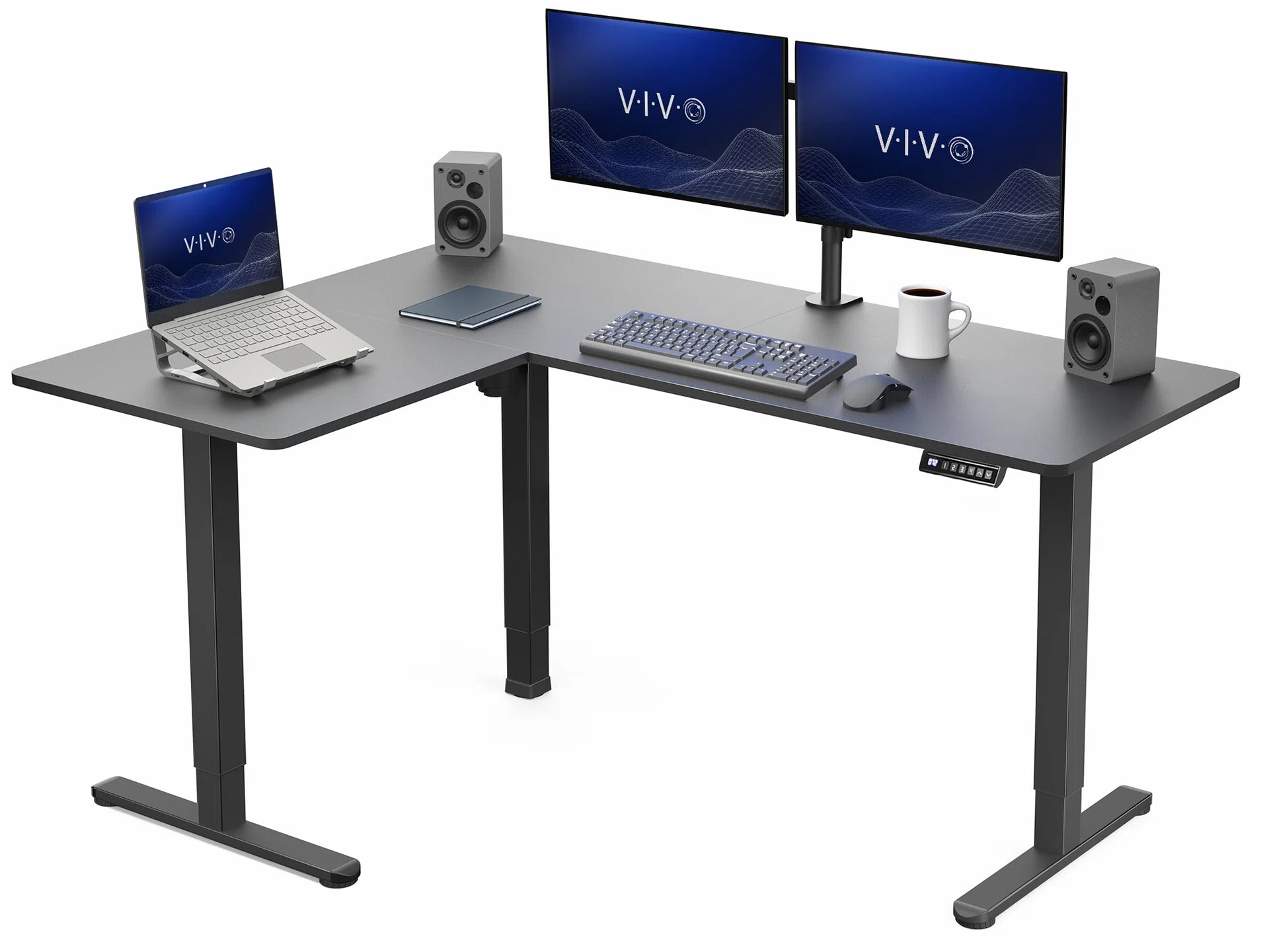 E3 Series - Corner Electric Desk