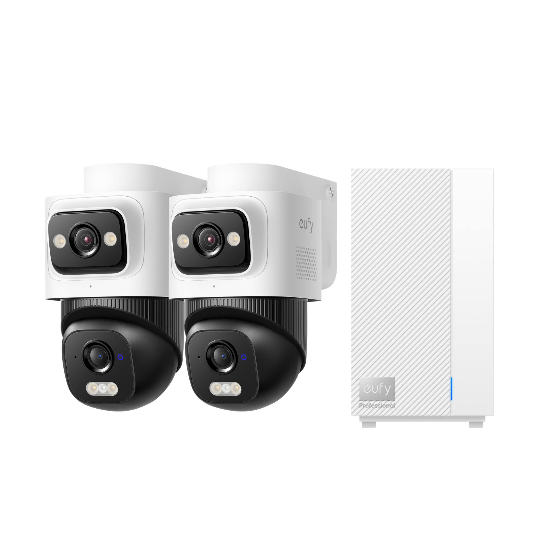 eufy Security NVR System E50 2 Cam Kit + HomeBase™ Professional S1