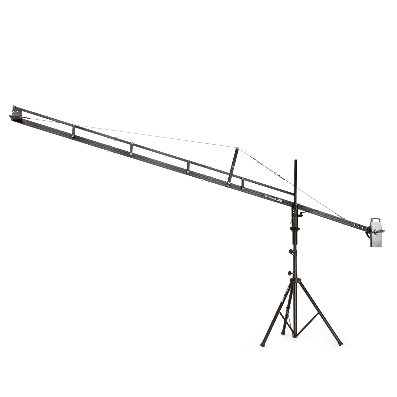14ft Camera Crane Jib Arm for 3-axis Gimbals, Pan-Tilt & Fluid Head