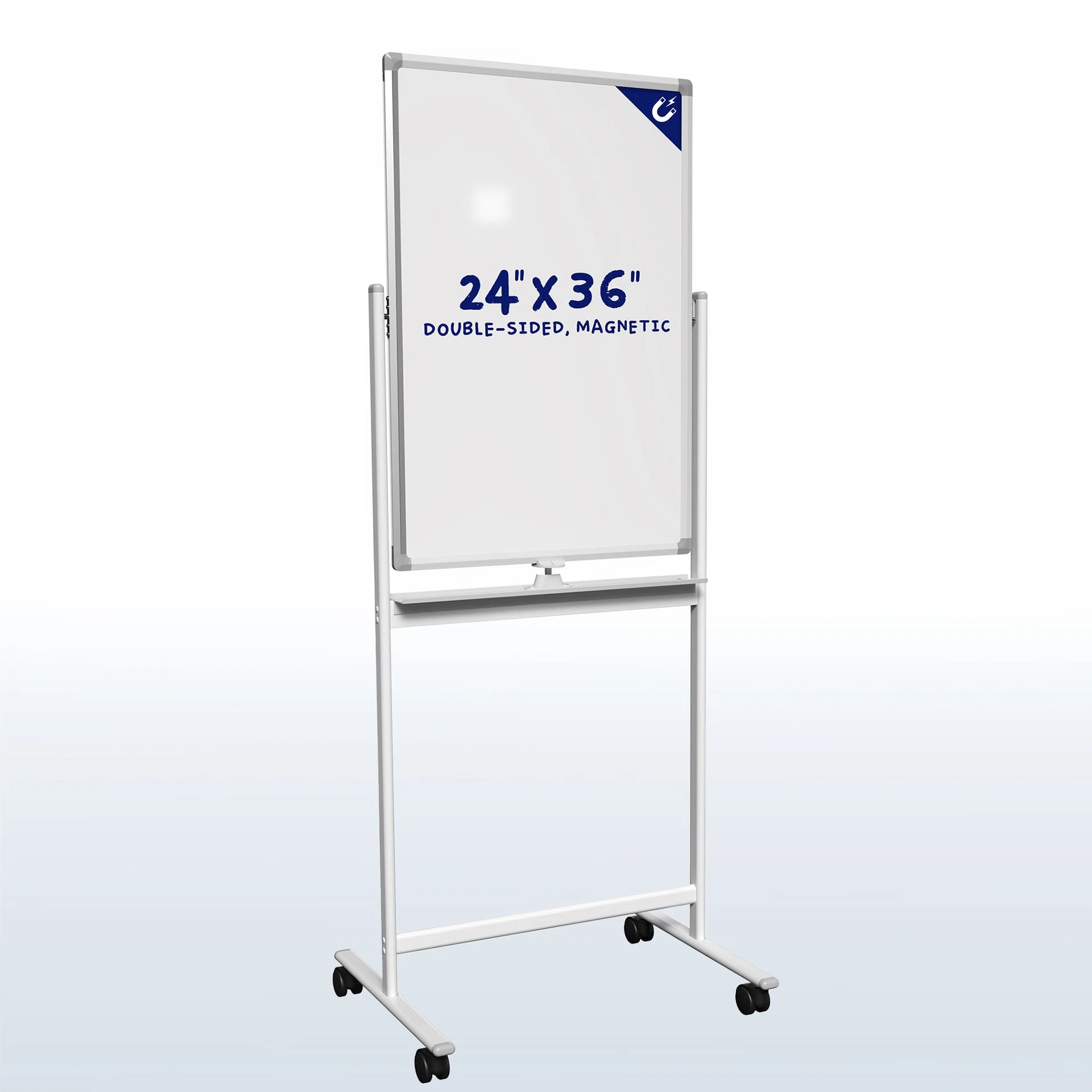 Mobile Double Sided Whiteboard