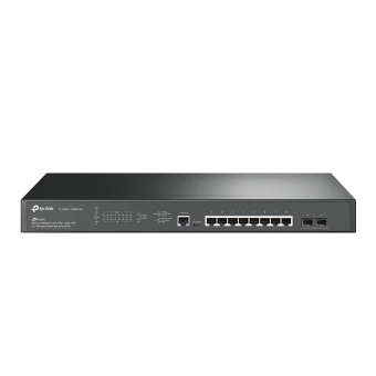 TP-Link Omada 8-Port PoE+ 2.5G L2+ Managed PoE Switch with 2 10GE SFP+ Slots, SG3210XHP-M2 — Product view