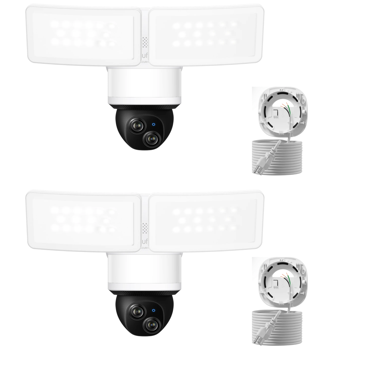 eufy Floodlight Camera E340 with AC Cable (2-Cam Pack)