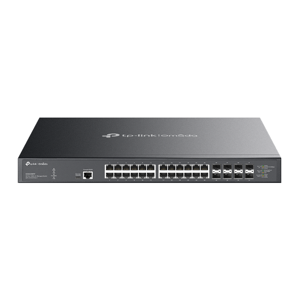 Omada 32-Port 10GE L2+ Managed Switch with 24-Port PoE++, SX3832MPP