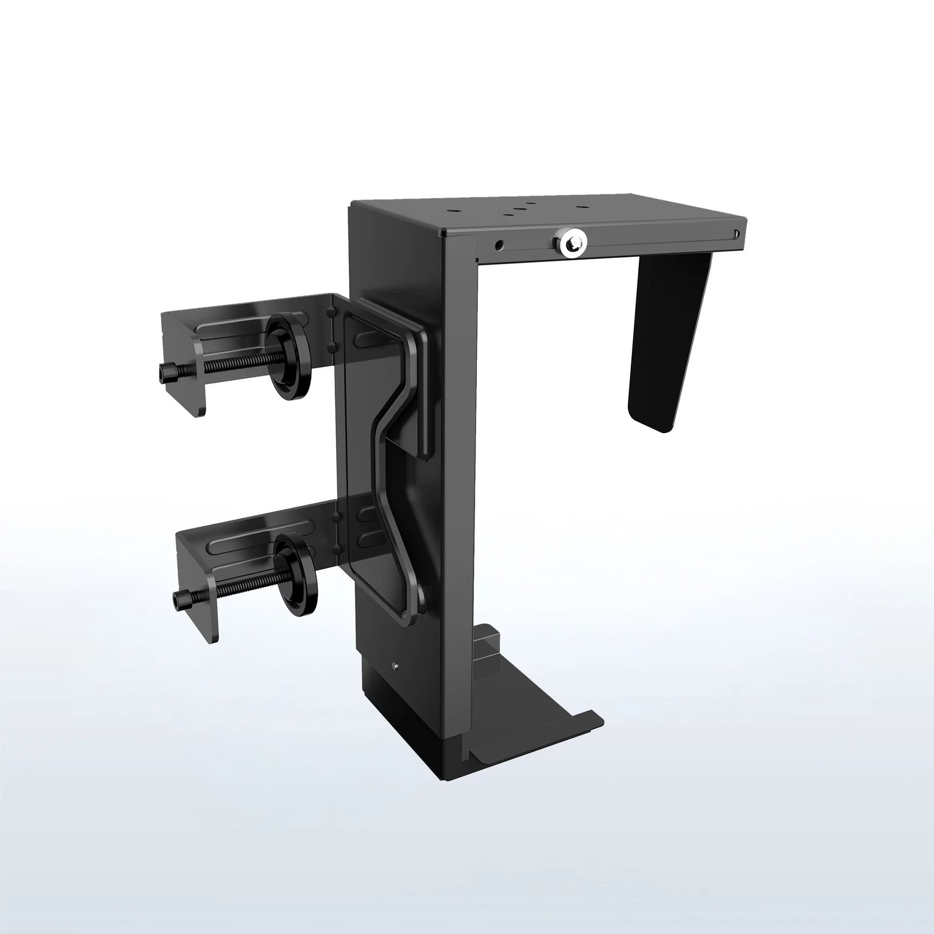 Under Desk Leg Clamp Large PC Mount