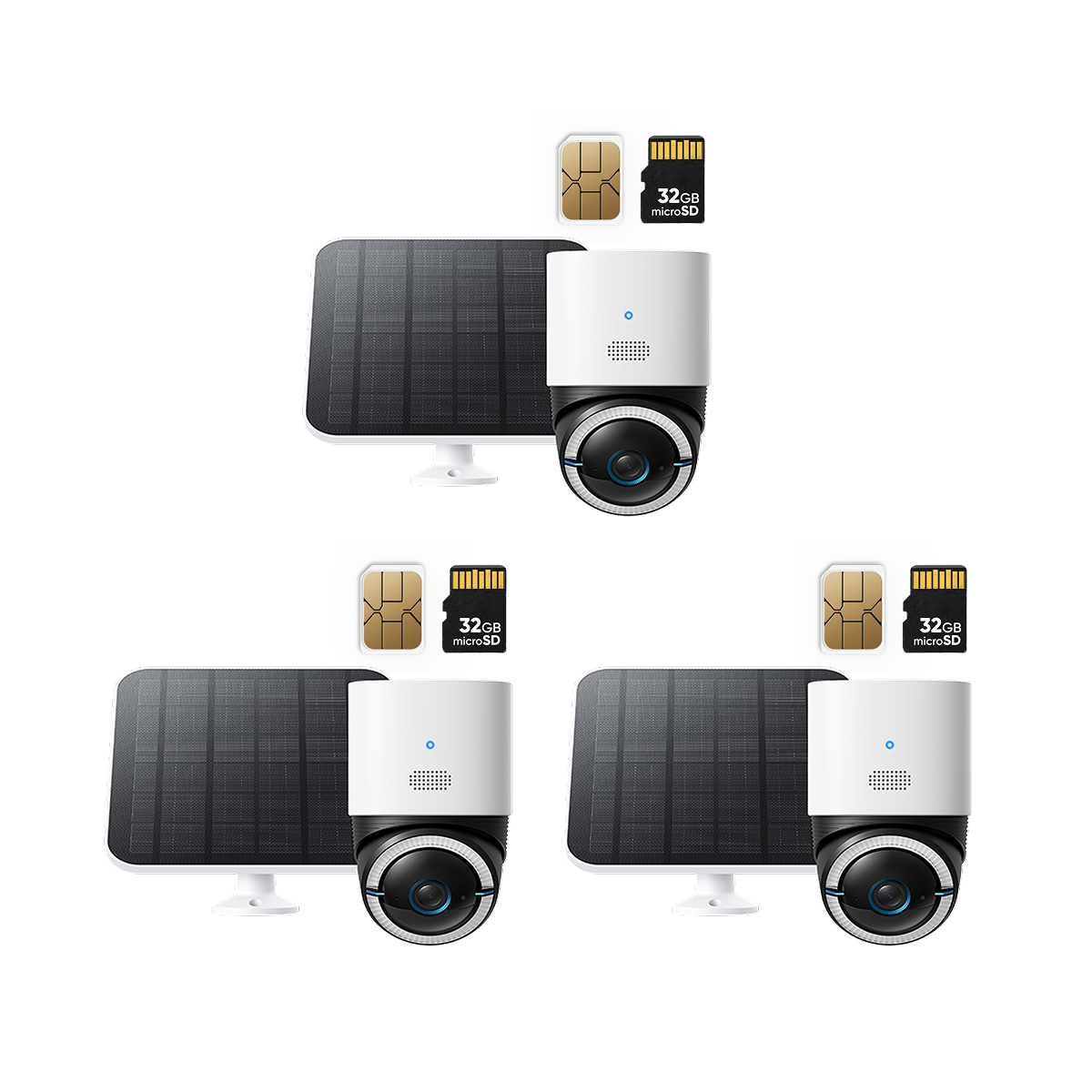 eufy 4G LTE Cam S330 (3-Cam Pack): product detail 1