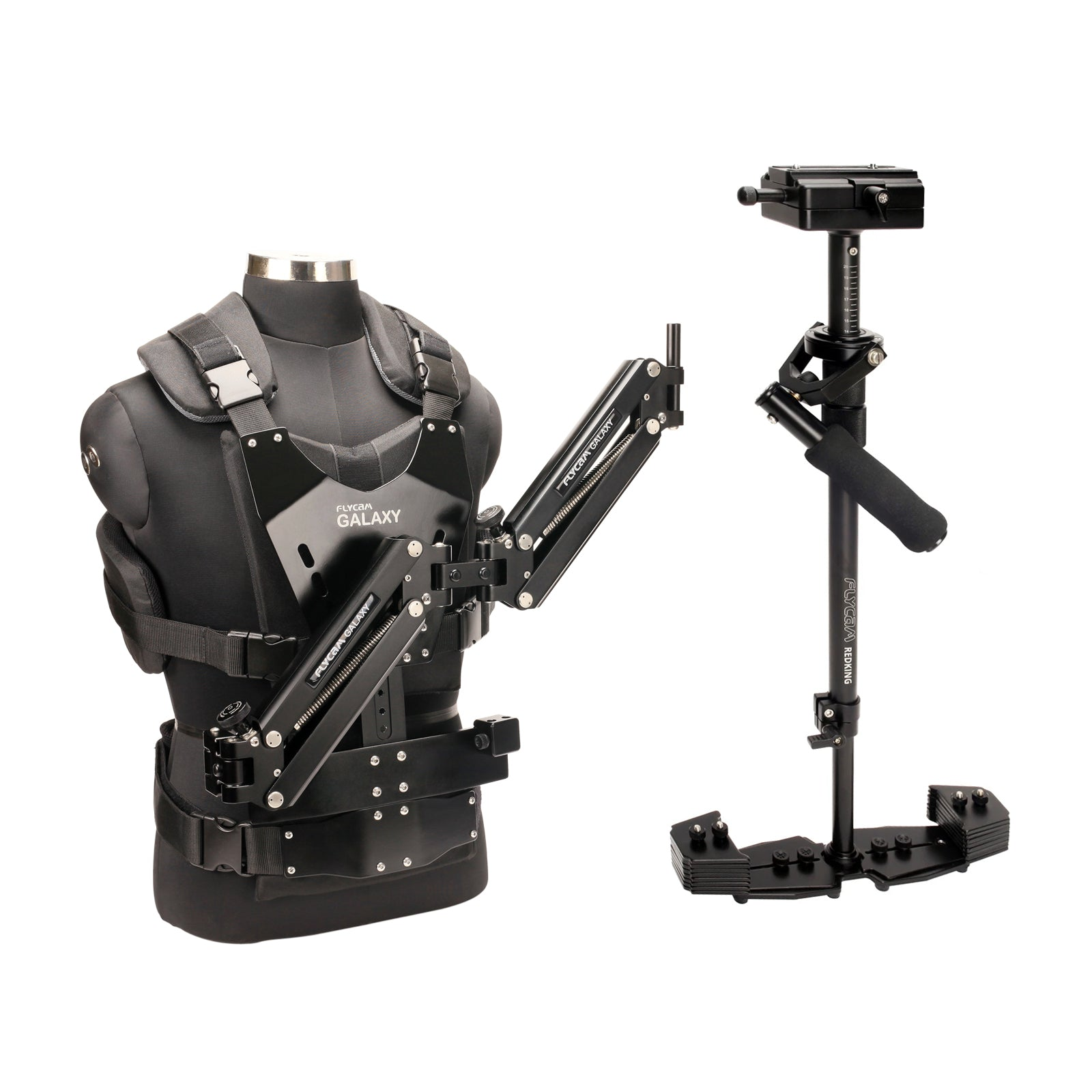 Galaxy Arm & Vest with Redking Video Camera Stabilizer