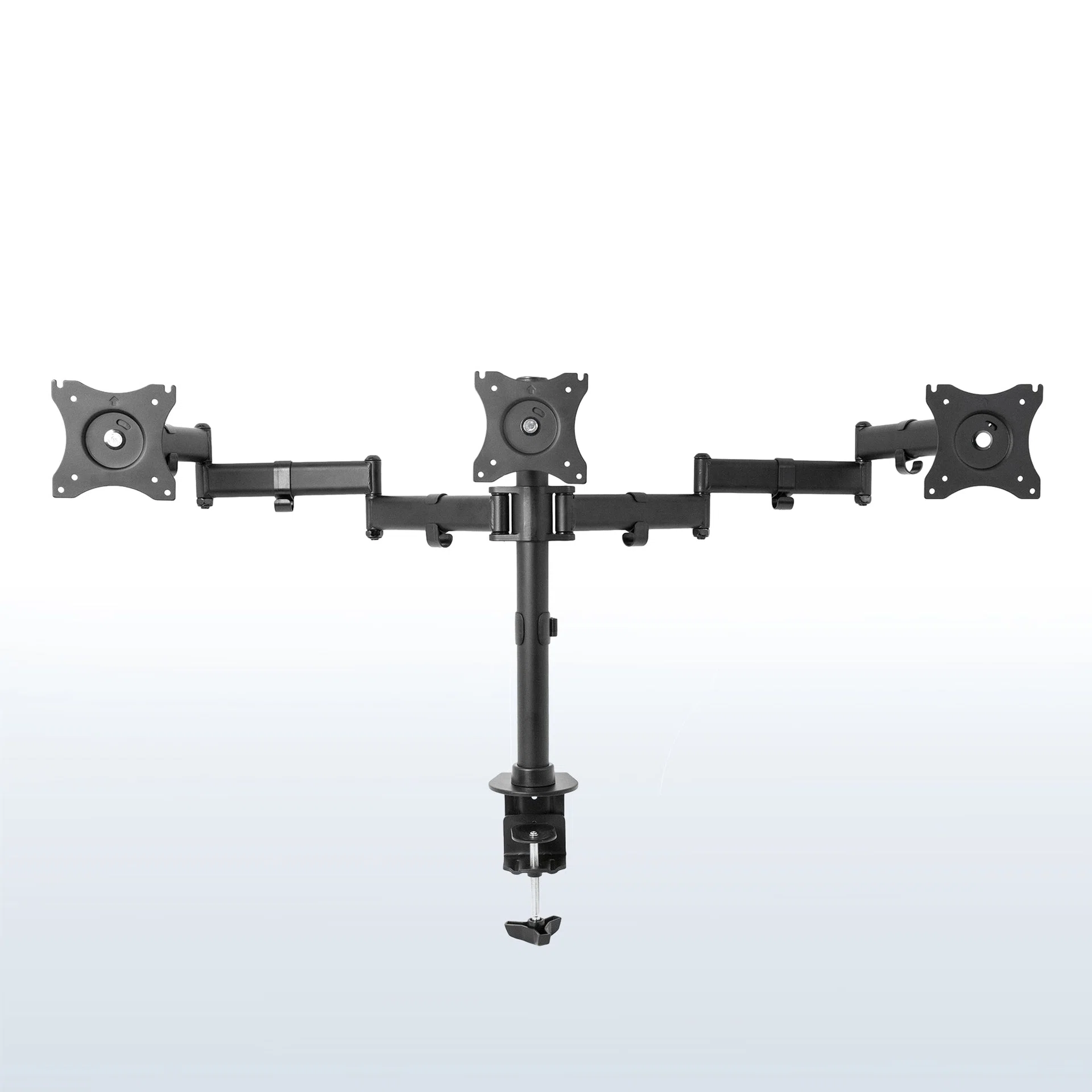 VIVO Triple Monitor Desk Mount - 13" to 27" Screens — Triple Monitor Desk Mount - 13" to 27" Screens — Product view