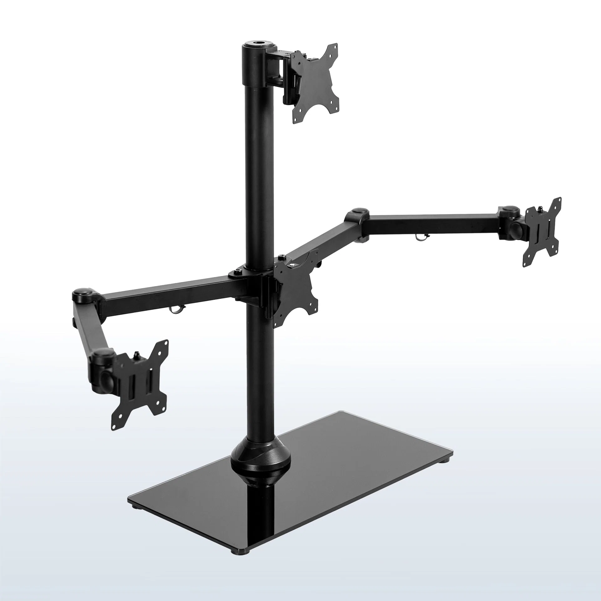 VIVO Quad Monitor Desk Stand - 13” to 24" Screens — Quad Monitor Desk Stand - 13” to 24" Screens — Product view