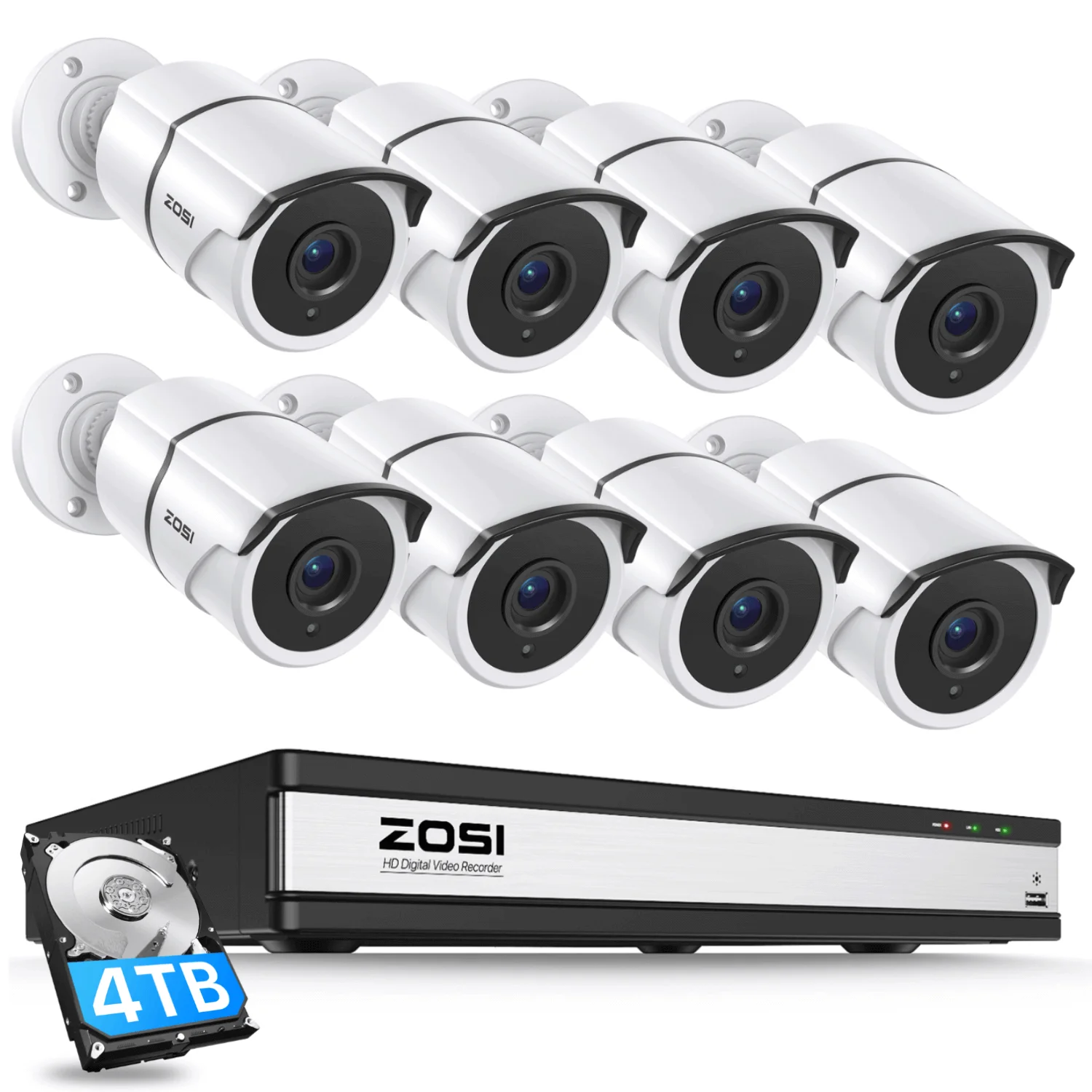 Security systems product — 16CK-261W8S-40