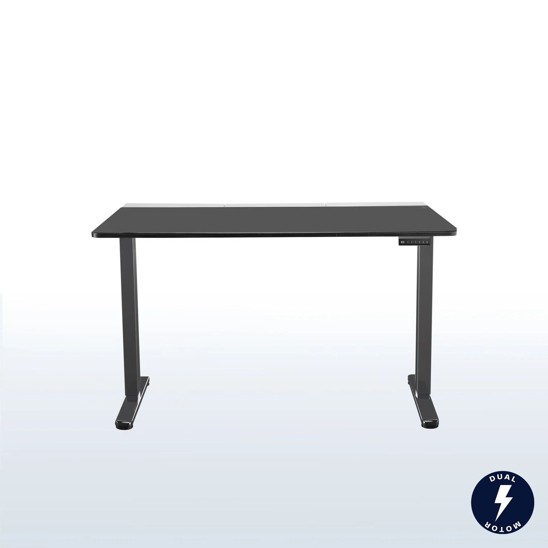 E2B-P3B Series - Dual Motor Electric Desk with Concealed Cable Table Top & Full-Size Pad