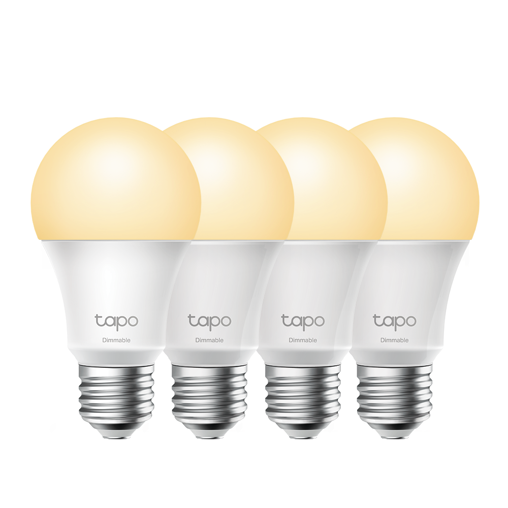 TP-Link Smart Dimmable Light Bulb, 2700K, Tapo L510E(4-Pack) — Product view