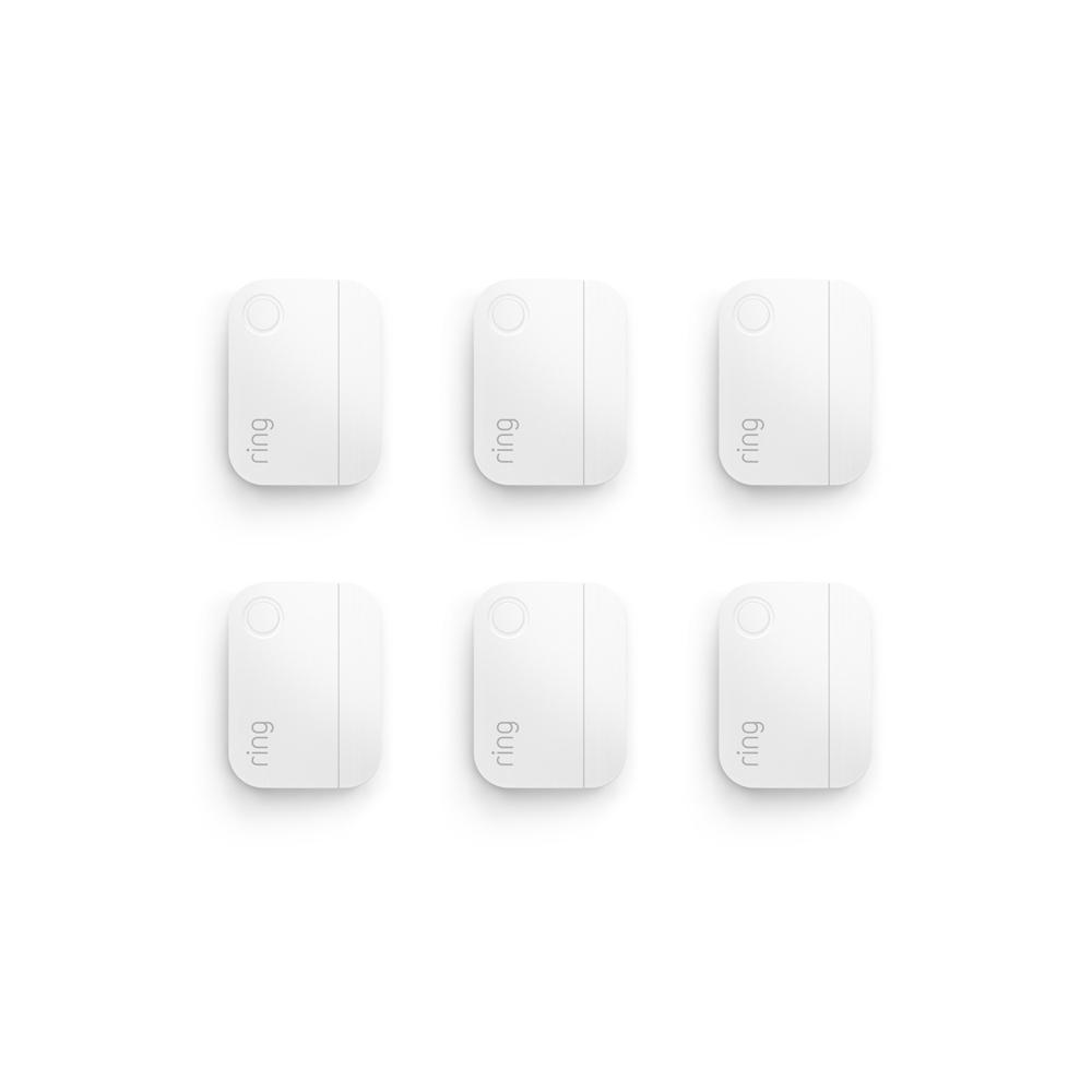 6-Pack Alarm Window and Door Contact Sensor (for 2nd Generation)