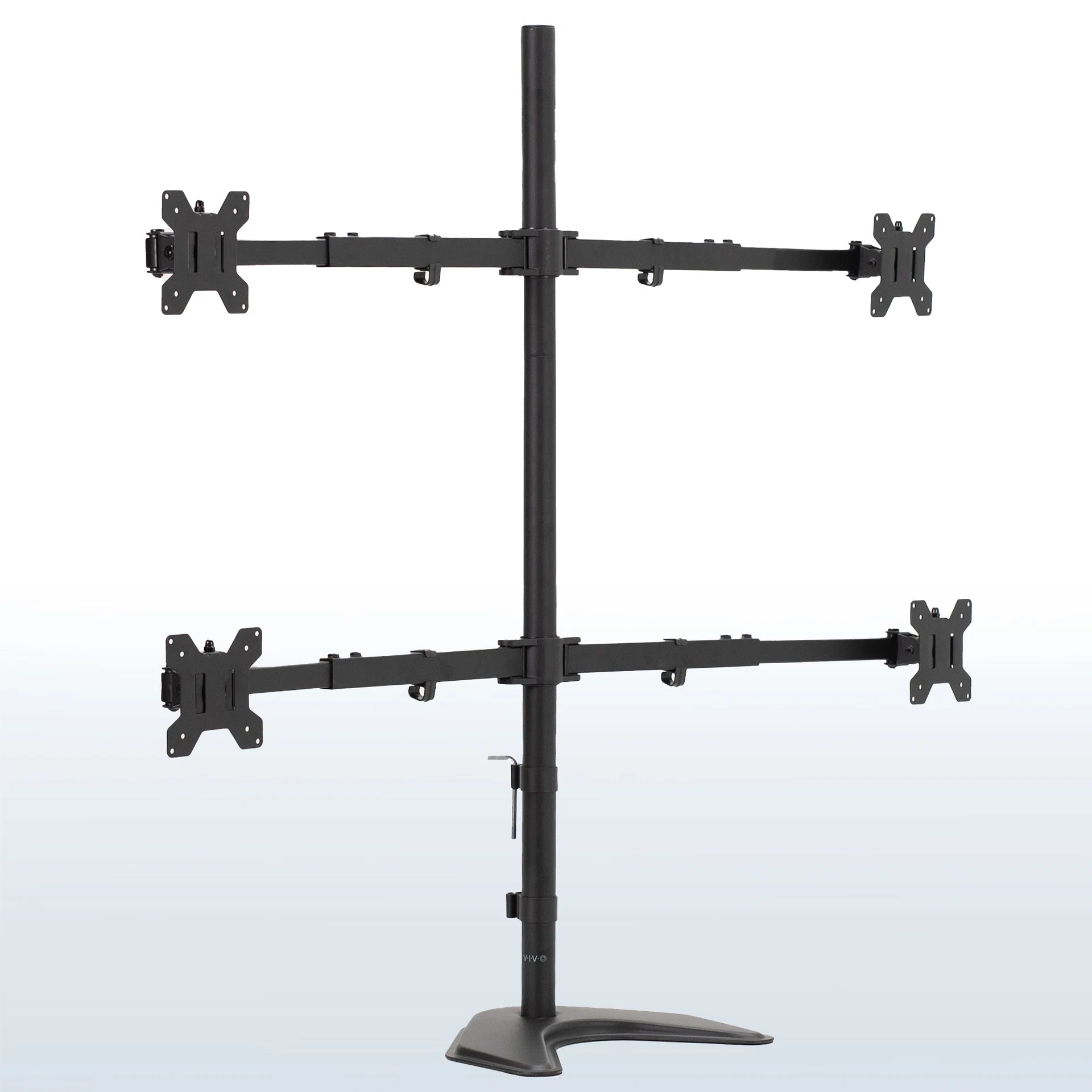 VIVO Telescoping Quad Monitor Desk Stand - 27” to 38” Screens — Telescoping Quad Monitor Desk Stand - 27” to 38” Screens — Product view