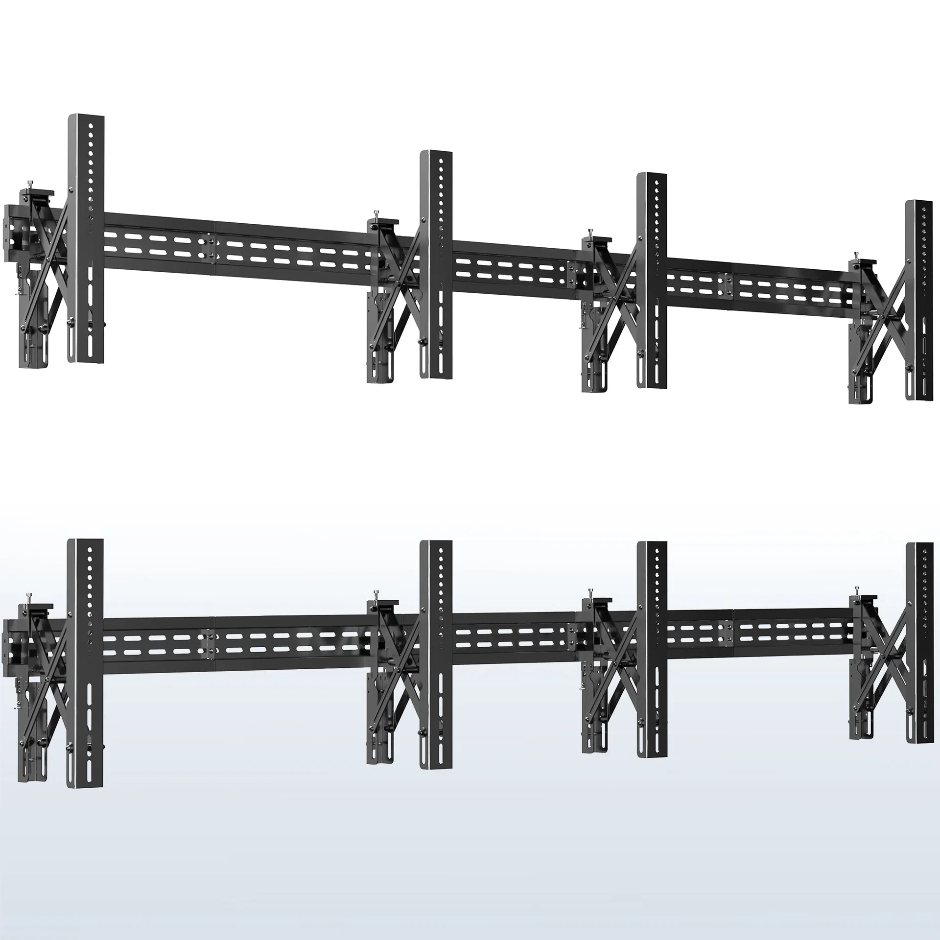 Pop-Out TV 2x2 Video Wall Mounts - 37” to 65” Screens