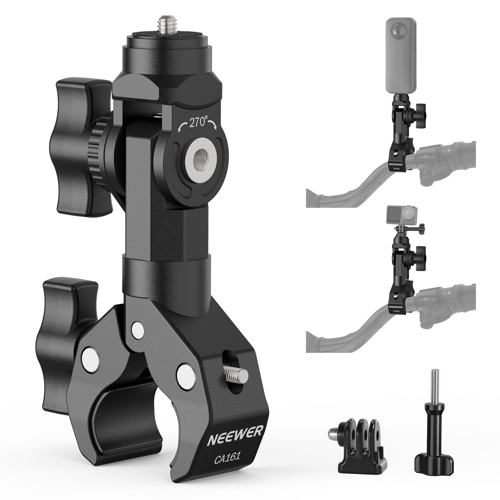 CA161 Motorcycle Action Camera Clamp Mount