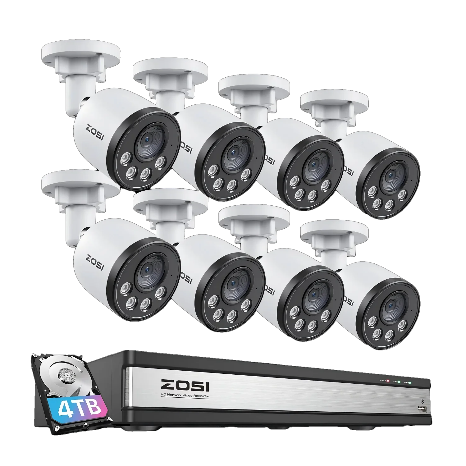 Security systems product — 16HK-1804W8-40